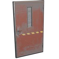 metal sheet door|industrial sheet metal door rust.